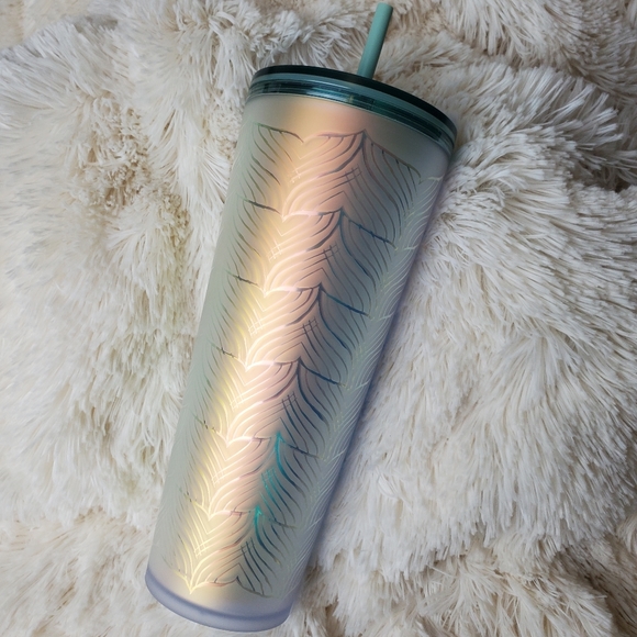 Starbucks Other - Starbucks Mermaid Tail Iridescent Soft Touch